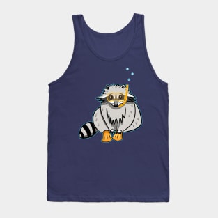 RACCOON NAVY Tank Top